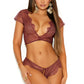 Cinnamon Spice Lace Cami Set