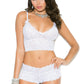 Stretch Lace Cami and Shorts