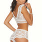 Patterned Lace Cami and Shorts