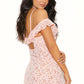 Baby Pink Off the Shoulder Chemise