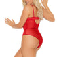 Plus Size Red Beauty Teddy