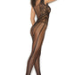 Black Crochet Bodystocking