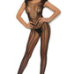 Black Crochet Bodystocking