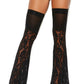 Lace Bell Bottom Stockings