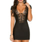 Short Sleeve Boho Mini Dress