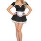 Plus Size Maid To Please Costume