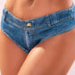 Micro Mini Jean Shorts