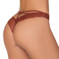 Eyelash Lace Thong