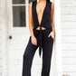 Tie Front Jumpsuit