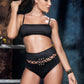 Bandeau and High Waisted Short Set