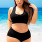 Plus Size Sporty Two Piece