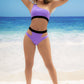Lavender Cut Out Bikini