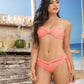 Textured Peach Two Piece