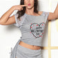 Valentine's Day Drawstring Pajamas