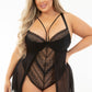 Plus Size Patterned Teddy Doll
