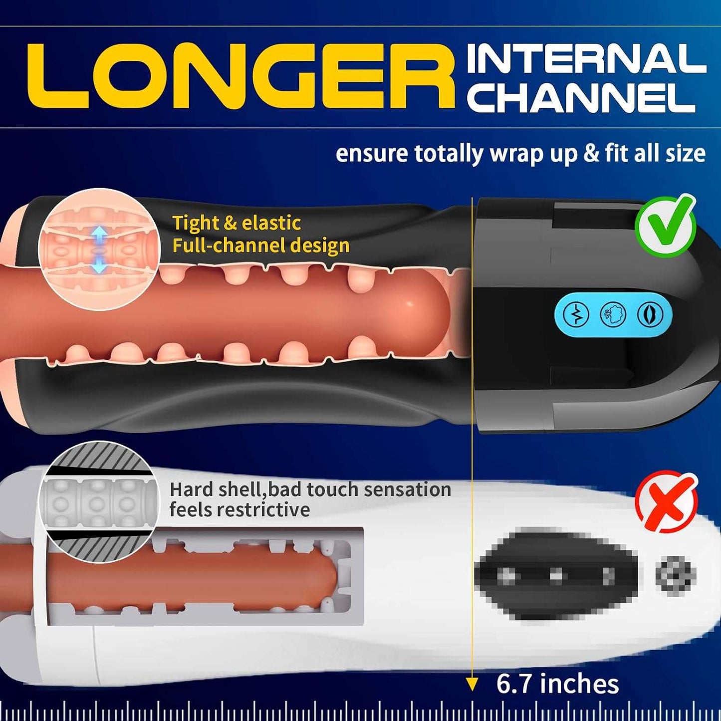 Power Vibrations Fleshlight Masturbator