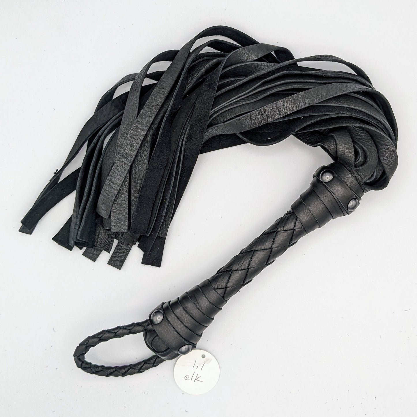 Fouet en cuir de vachette sur mesure