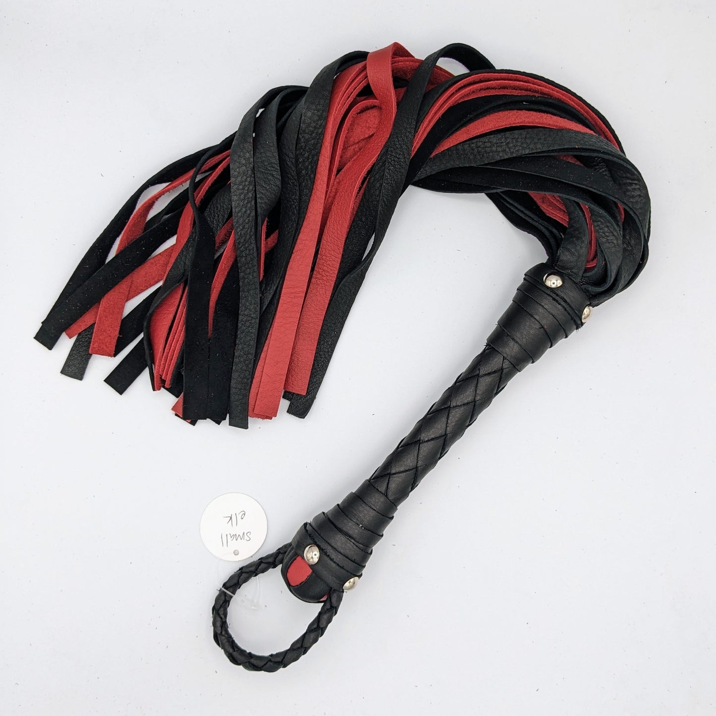 Fouet en cuir de vachette sur mesure
