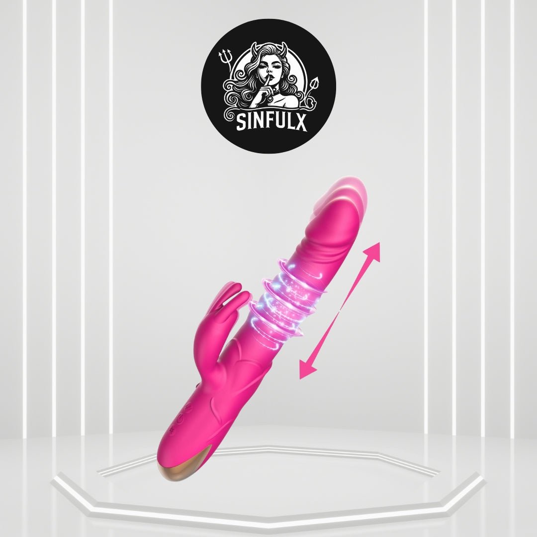 Vibrador de empuje de conejo 3 en 1 PrimeRose