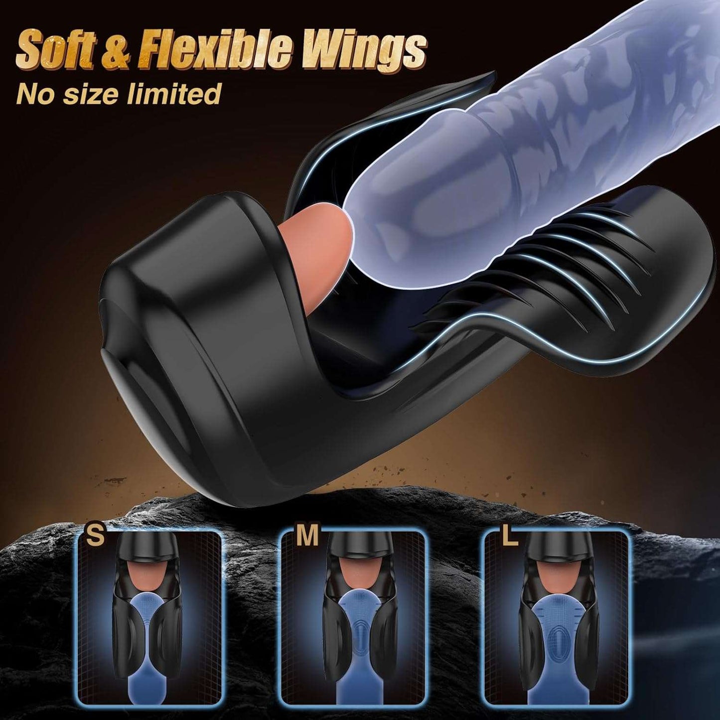 Masturbador masculino NovaGlide Prolong Endurance