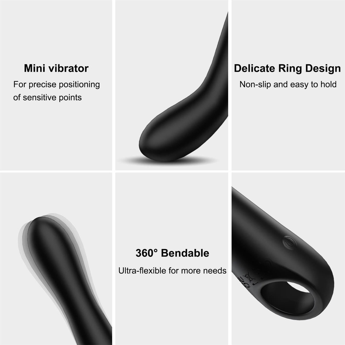 Vibrador Bala Pequeño GripMaster
