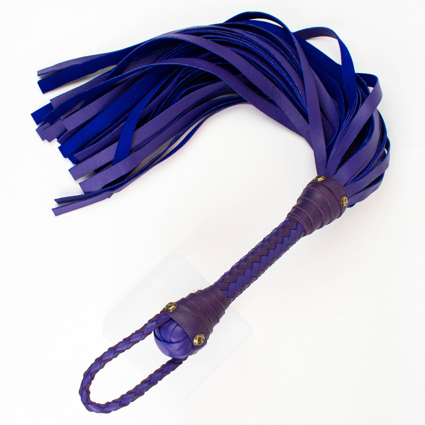 Fouet en cuir de vachette sur mesure