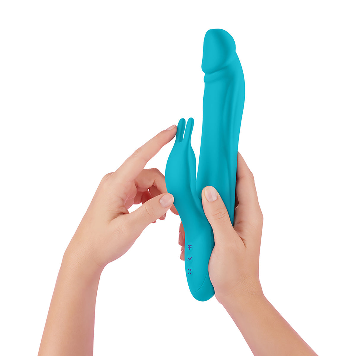 Vibrador de conejo XL FemmeFunn Booster Turquesa