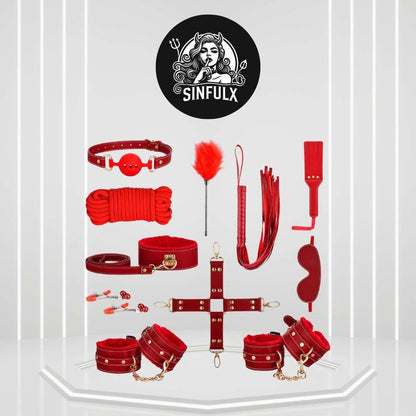 Kit de bondage BDSM para juegos previos