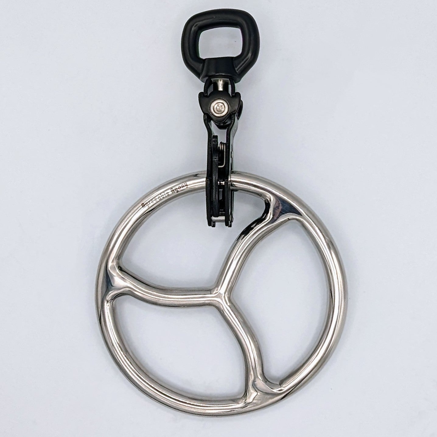 Émerillon à manille montable sur anneau pour anneaux de suspension - 23 kN - Frog 360 - Émerillon compatible avec les textiles
