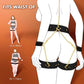 Kit de contrainte BDSM intégral cou-chevilles