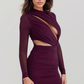 Slashed Club Dress