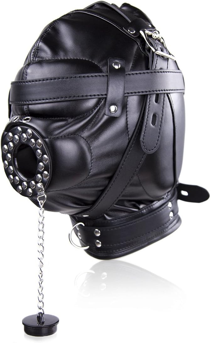Máscara facial completa de sexo BDSM extremo