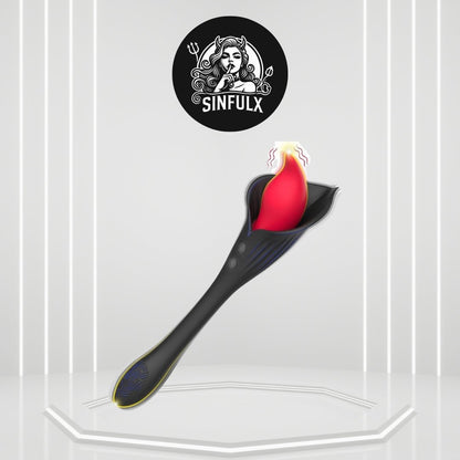 Vibrador de estimulación clitoriana Rose FloralDelight