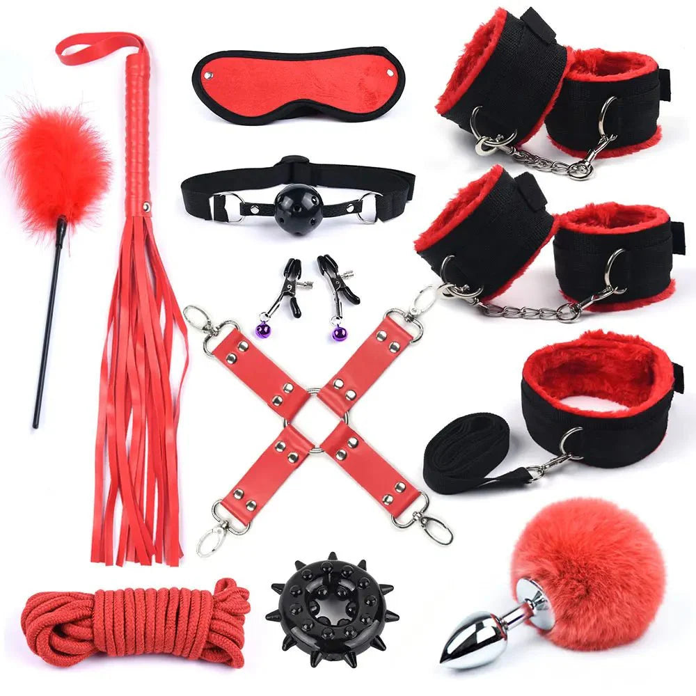 Kit de Bondage BDSM ShadowBound para Parejas