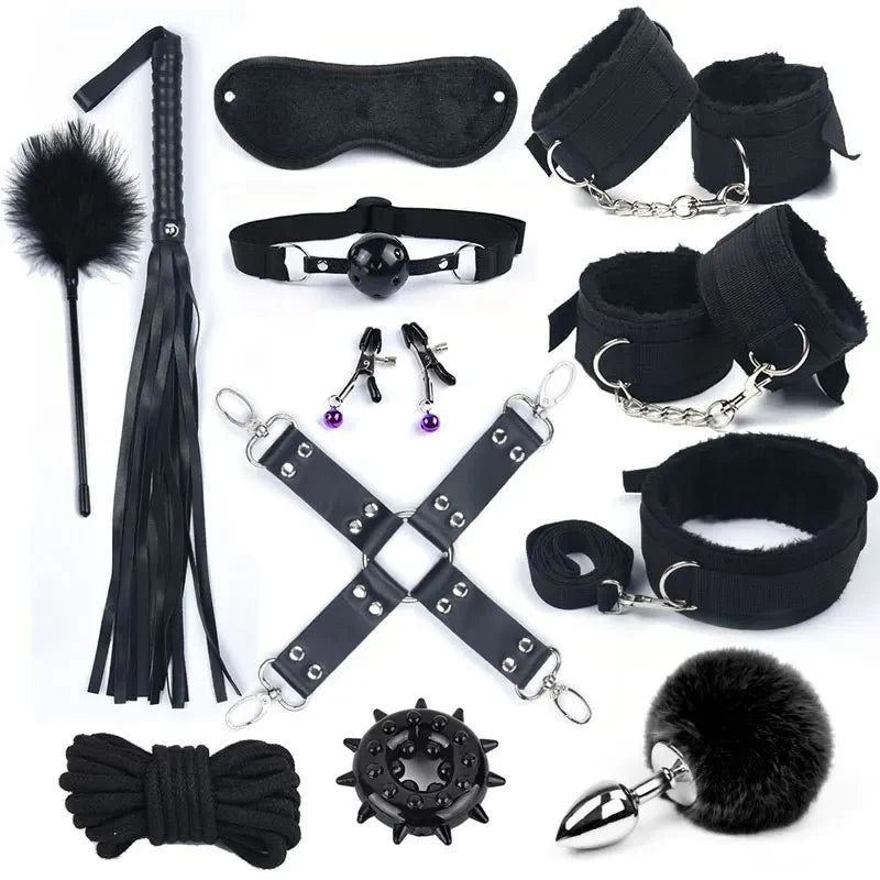 Kit de Bondage BDSM ShadowBound para Parejas