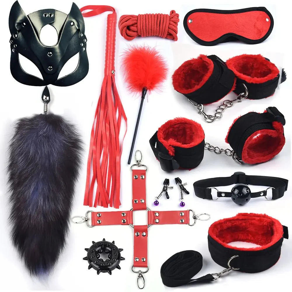 Kit de Bondage BDSM ShadowBound para Parejas