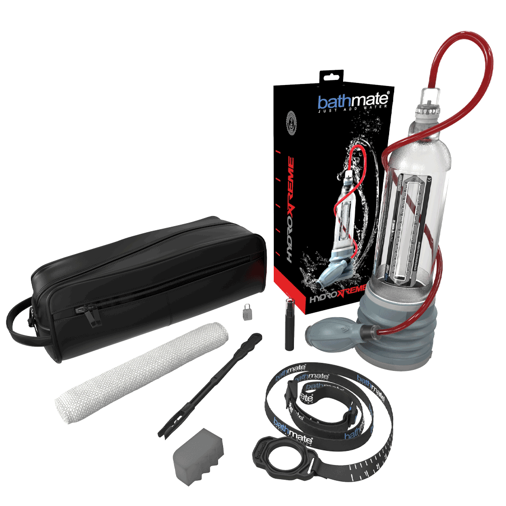 Pompe à pénis Bathmate Hydroxtreme 11 – Transparente