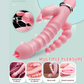 Vibrador de lengua de conejo 3 en 1 TriFusion