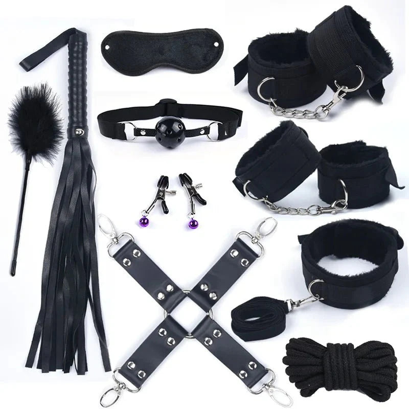 Kit de Bondage BDSM ShadowBound para Parejas