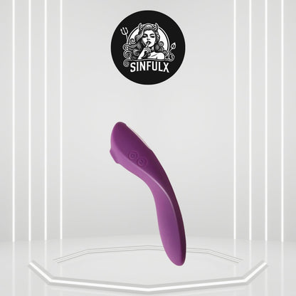 HeatWave Clitoral Suction Vibrator Dildo