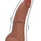 Dildo realista enorme TrueThick