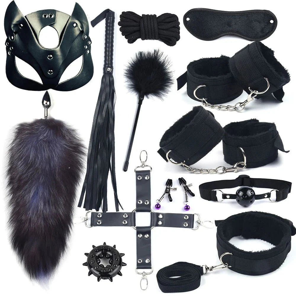 Kit de Bondage BDSM ShadowBound para Parejas
