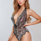 V-Cut Lacy Teddy Lingerie
