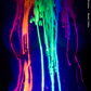 Bougie pour jeu de cire Rainbow in a Jar Blacklight – Basse température – Sans parfum – Bougie en pot réactive aux UV