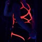 Corde de Bondage Réactive à la Lumière Noire - 1/4" / 6mm - Longueur Personnalisée - Réactive aux UV