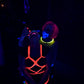 Corde de Bondage Réactive à la Lumière Noire - 1/4" / 6mm - Longueur Personnalisée - Réactive aux UV