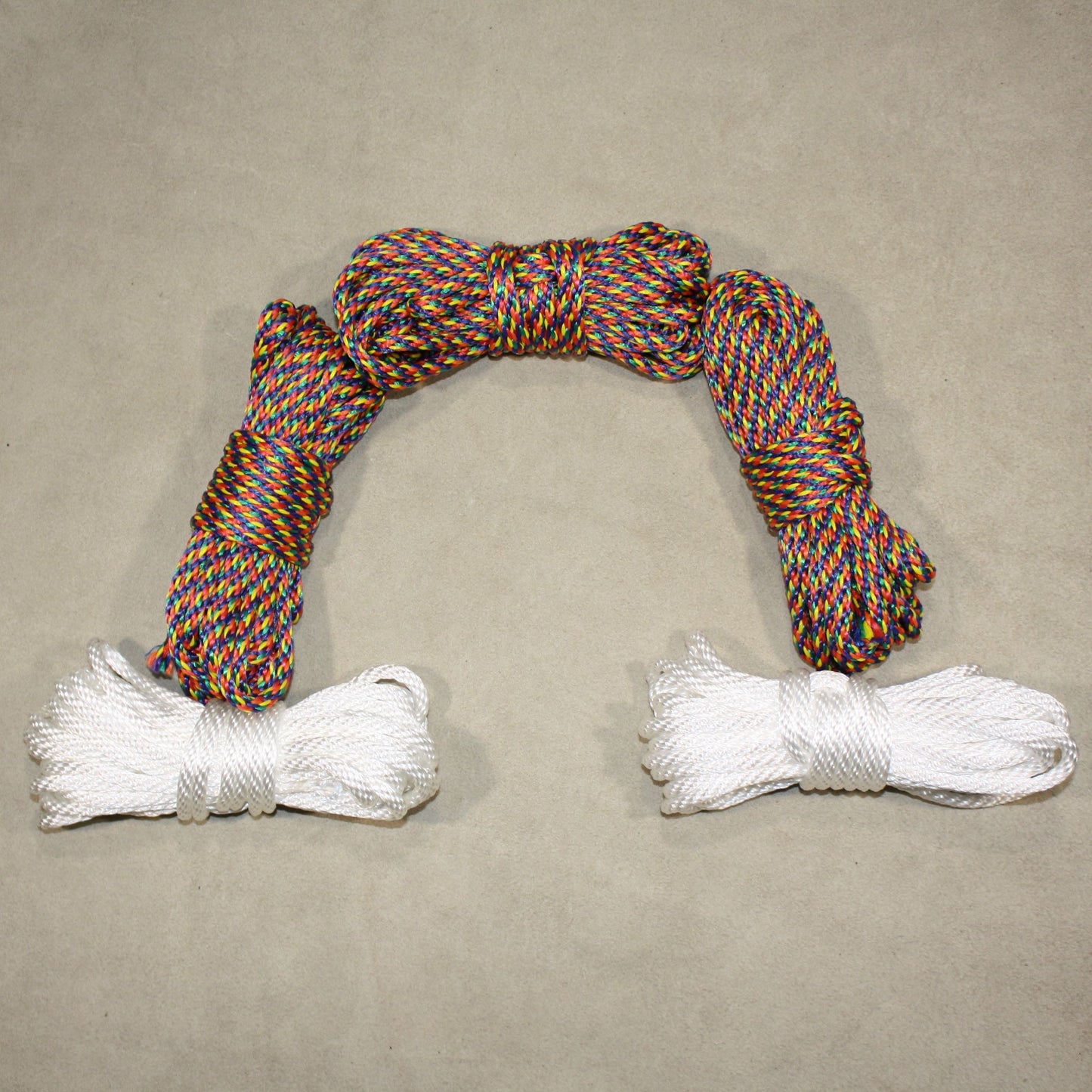 Corde Arc-en-ciel pour Bondage – 6mm MFP (0,6cm) – pour Shibari ou Suspension – Corde Arc-en-ciel !