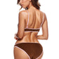 Brown and Pink Bra Set