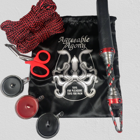 Kit spécial Couleurs "Juste un Éclat" - Corde, bougies et cuir !