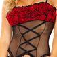 Dark Rose Bustier
